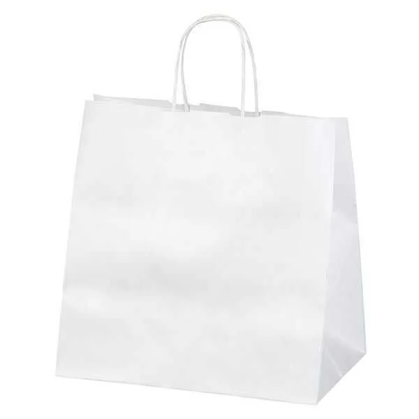 Beyaz Kraft Kağıt Çanta