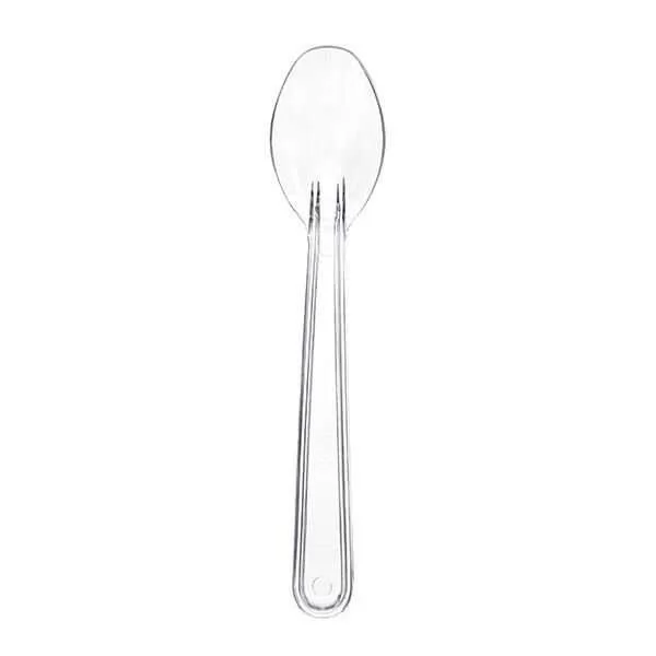 Plastik Lüks Dondurma Kaşığı Şeffaf 11,5 cm 2,6 gr