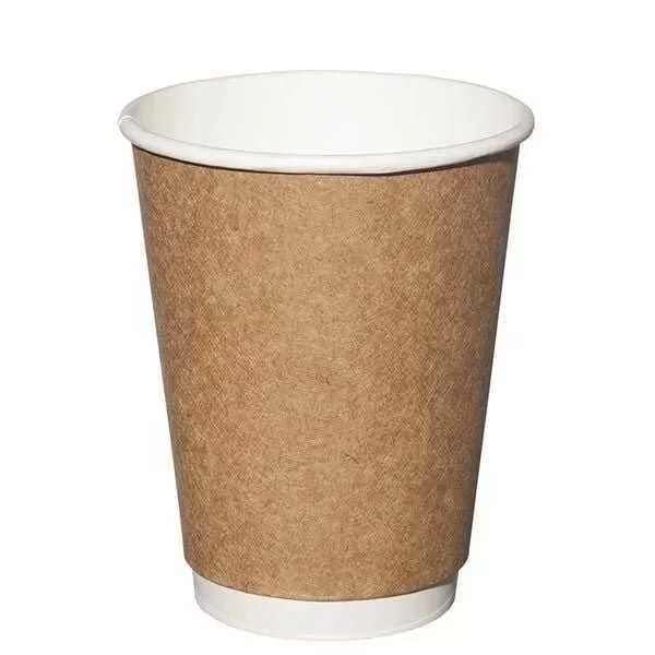 14oz Kraft Double Wall Karton Bardak - Ekstra Kalın