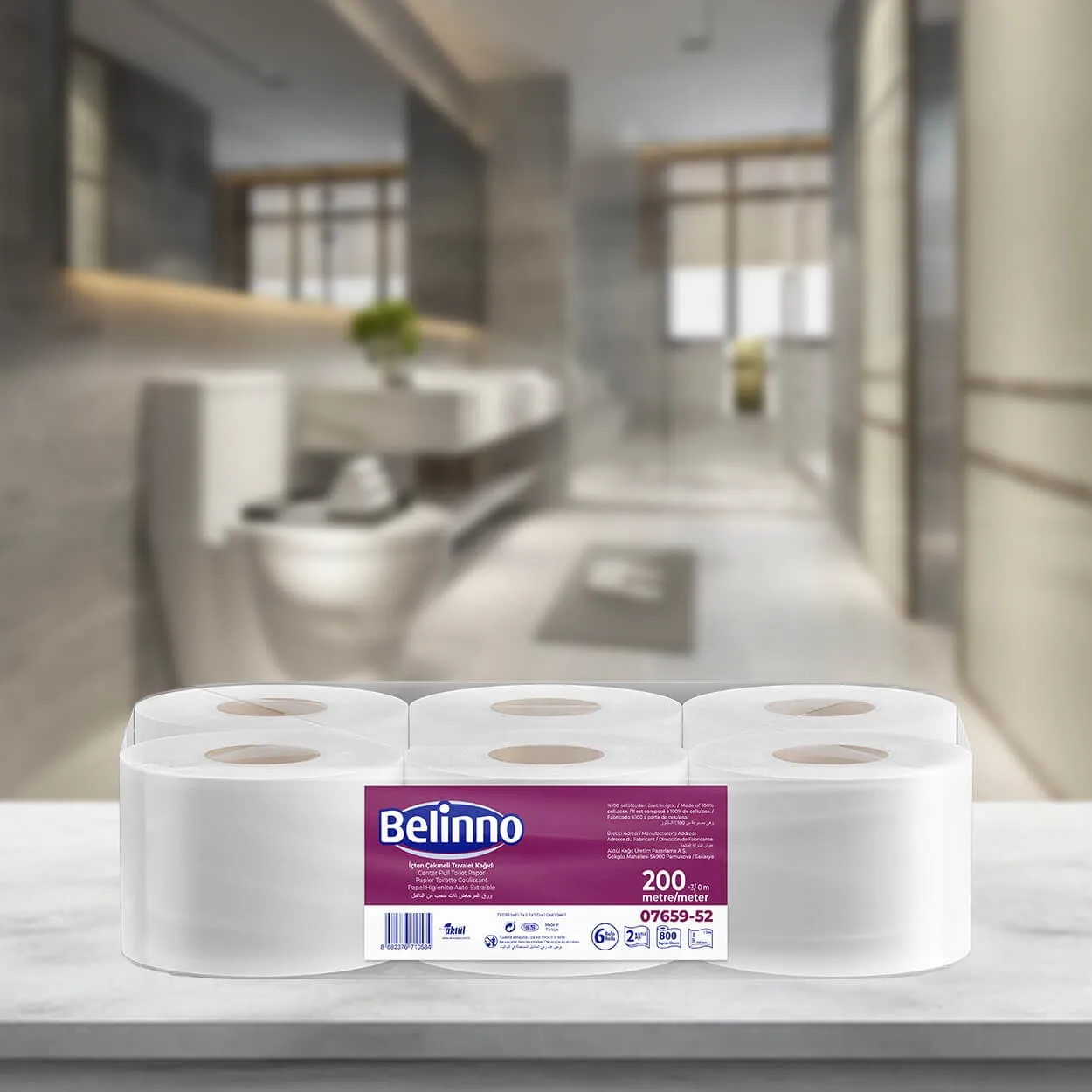 Belinno Professional Z Katlama Dispenser Havlu 