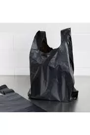 Siyah Atlet Poşet Jumbo Boy