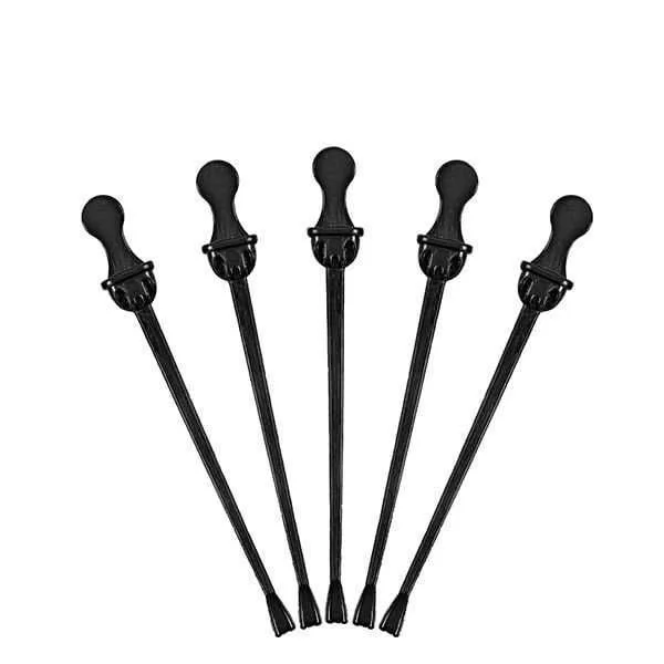 Karton Bardak Kapak Tıkacı Siyah 11cm