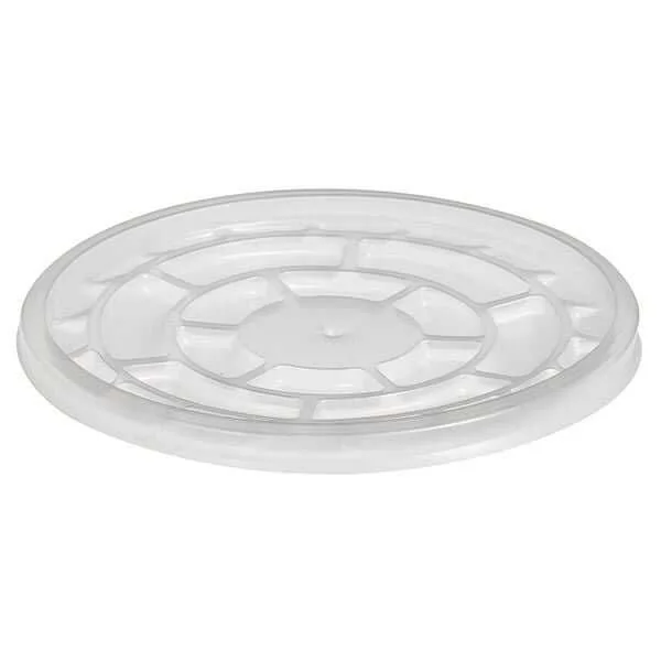 Plastik Meze ve Çorba Kabı Kapağı Desenli