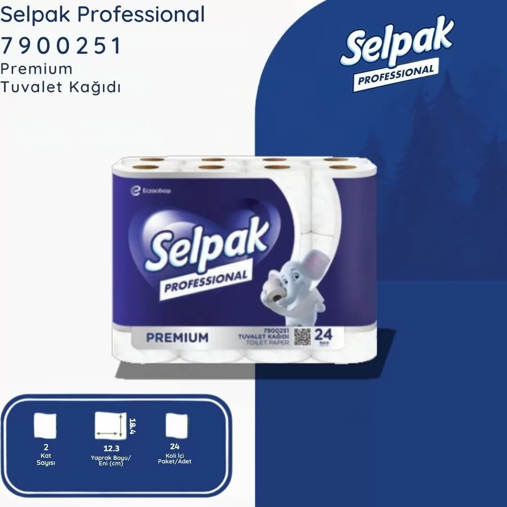 Selpak Professional Premium Tuvalet Kağıdı 24 lü