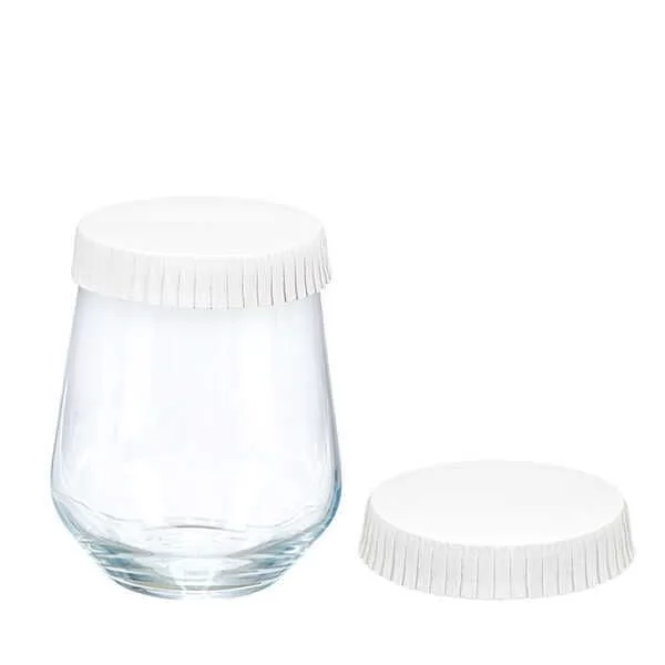 Kağıt Bardak Kapağı Beyaz 72mm